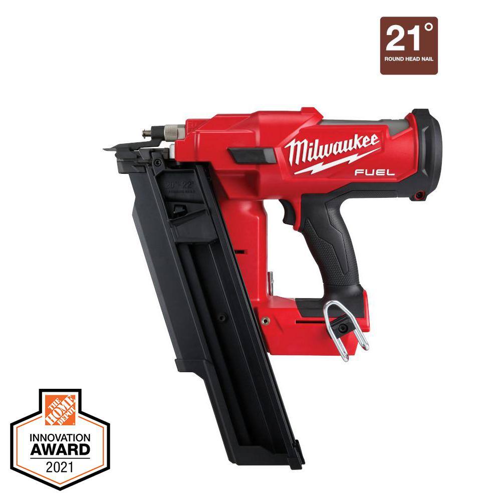 Milwaukee 2744-20 M18 FUEL 3-1/2 in. 18-Volt 21-Degree Lithium-Ion Brushless Cordless Framing Nailer (Tool-Only)