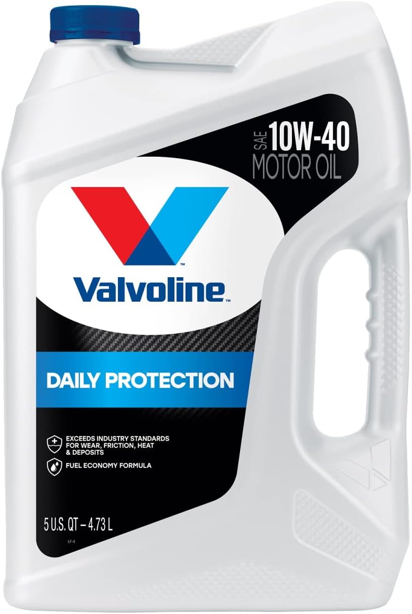 Valvoline Daily Protection 10W-40 Conventional Motor Oil 5 QT. Case of 3