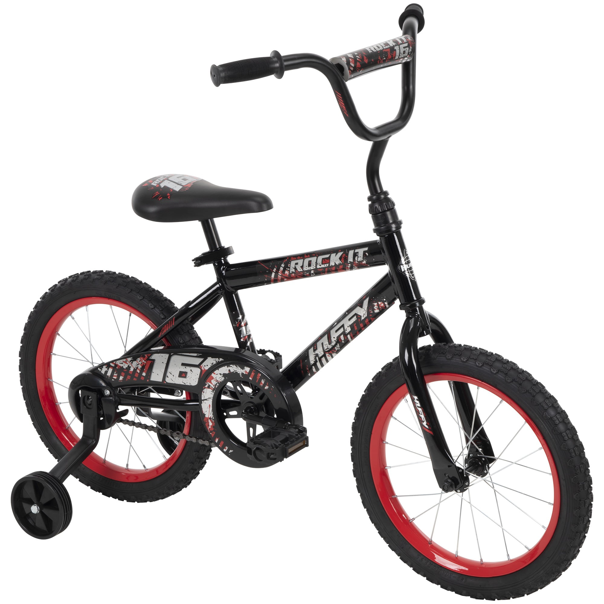 Huffy 16 Inch Rock It Boys Sidewalk Bike. Black