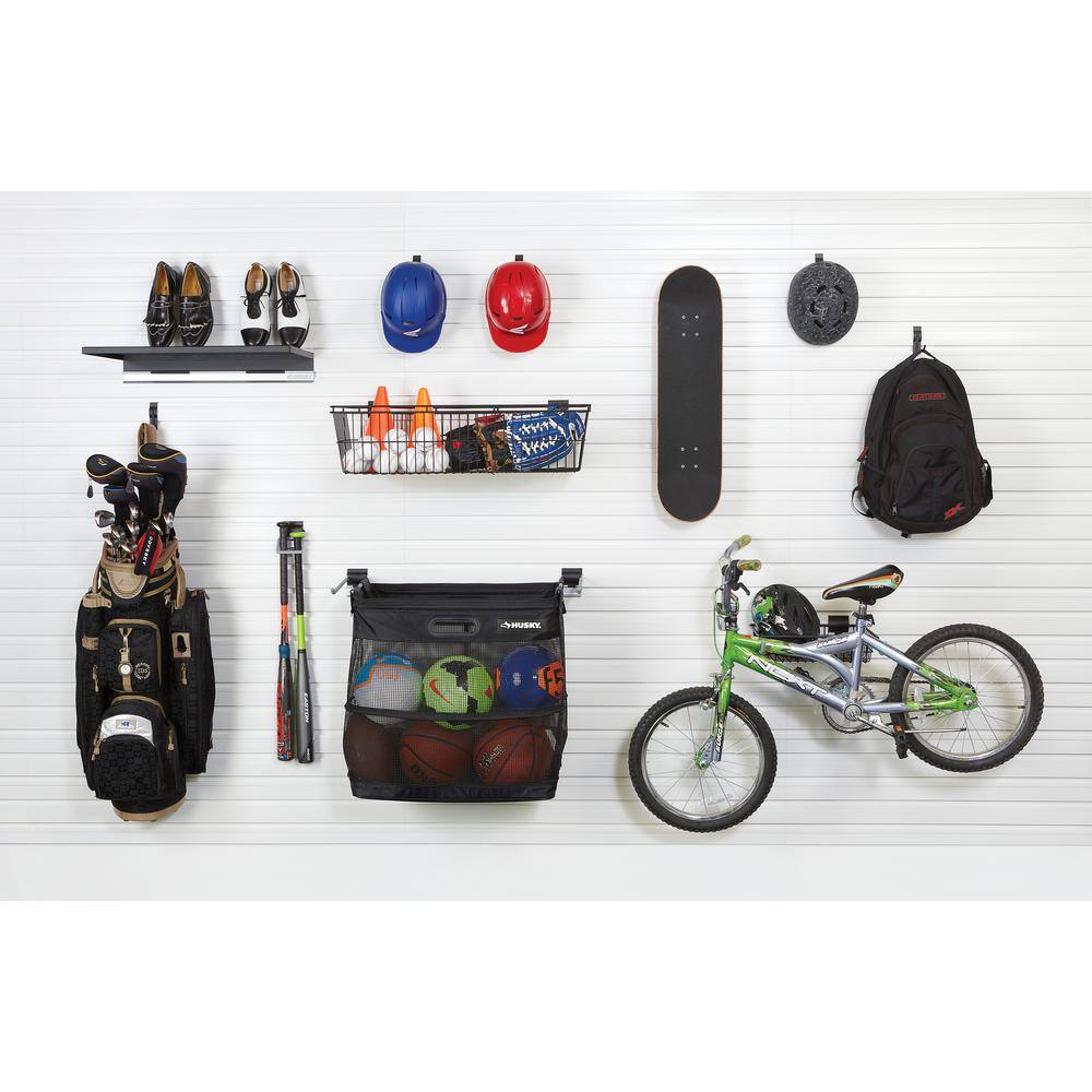 Husky 80235HWSK Garage Slat Wall Starter Kit (8-Piece)