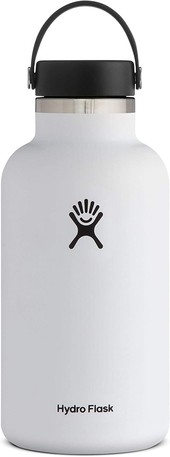 Hydro Flask 64oz Wide Mouth Bottle. White
