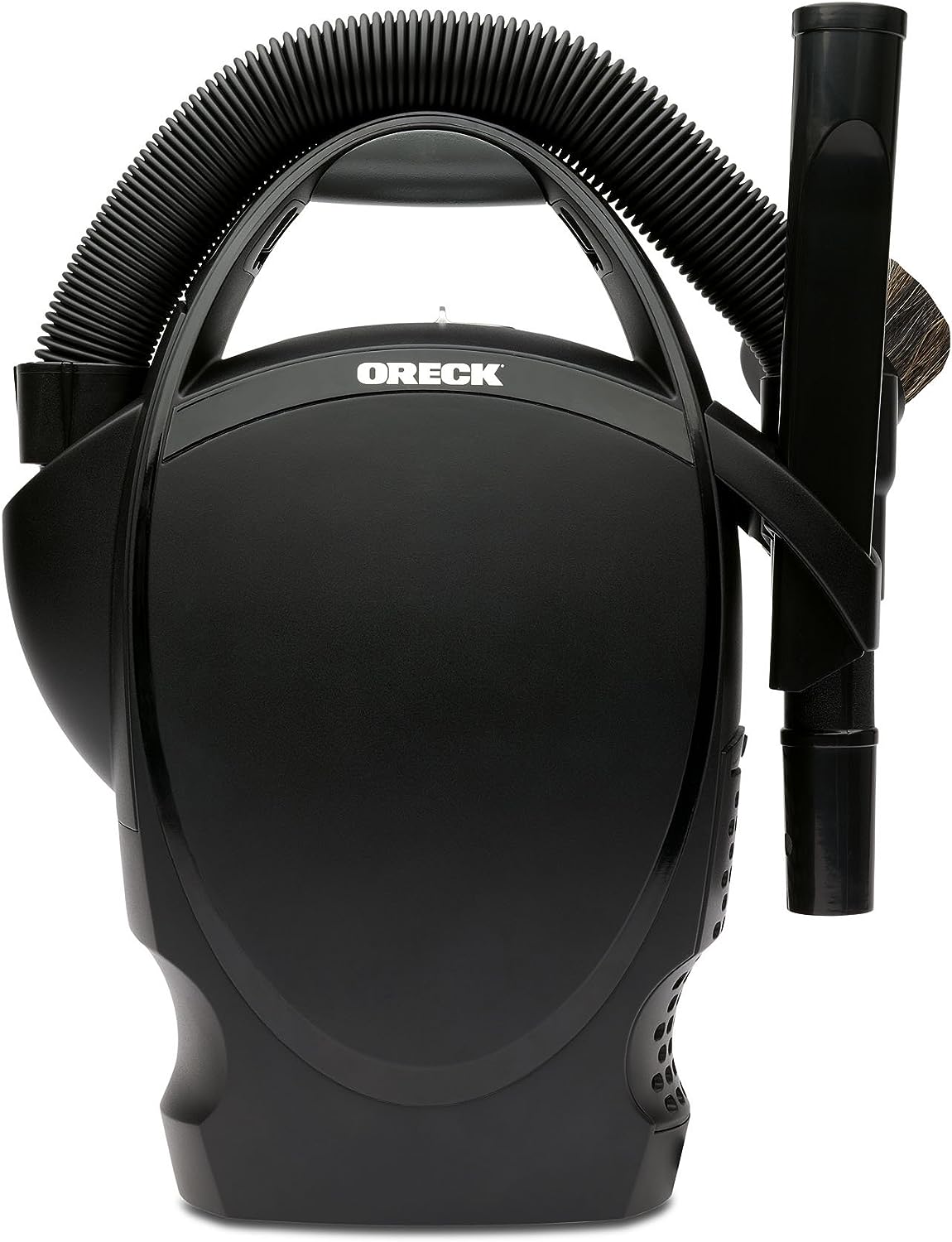 Oreck Ultimate Hand Held Bagged Canister Vacuum Cleaner. Corded and Lightweight. for Home and Car. Black. CC1600