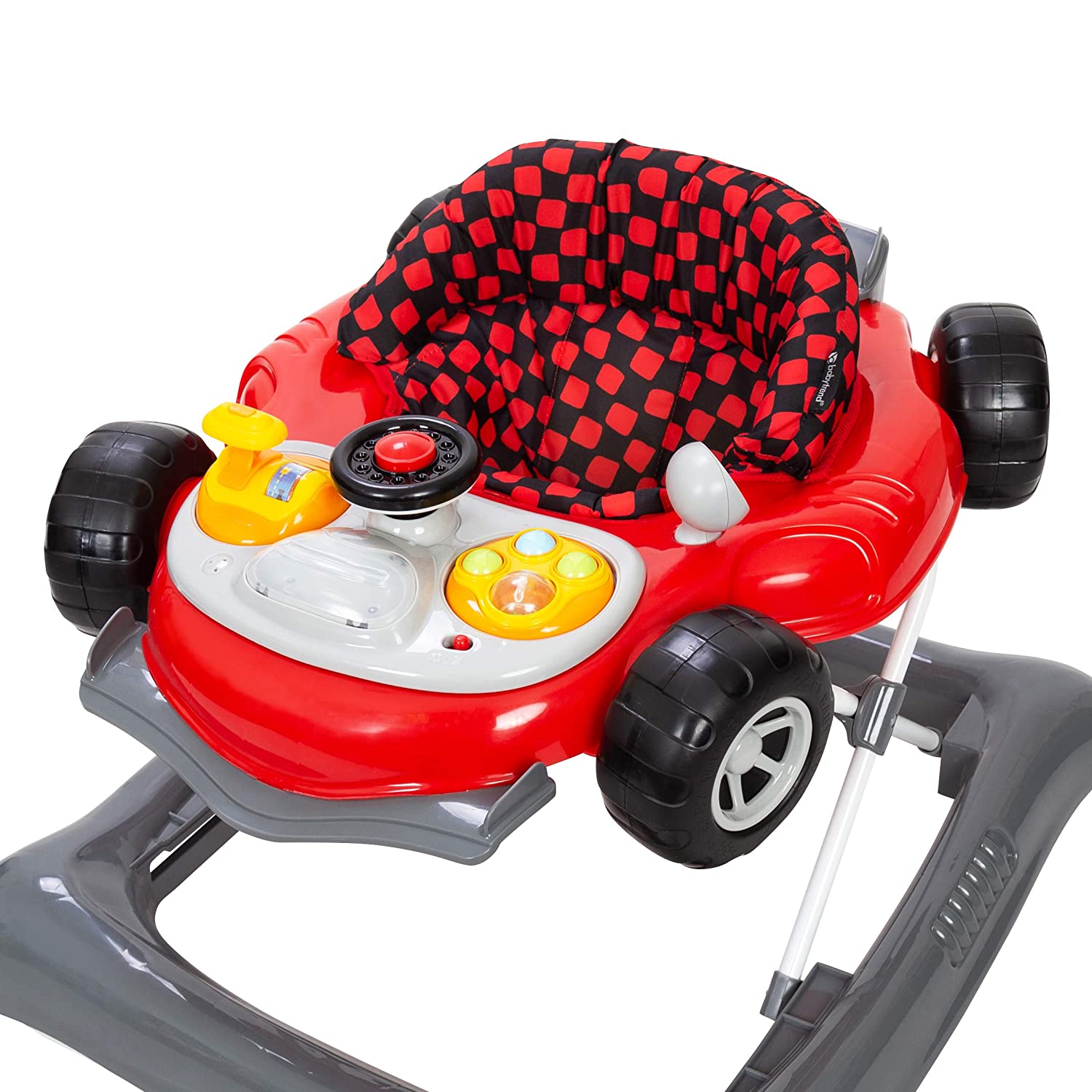 Baby Trend Trend Deluxe Activity Walker. Red Multi