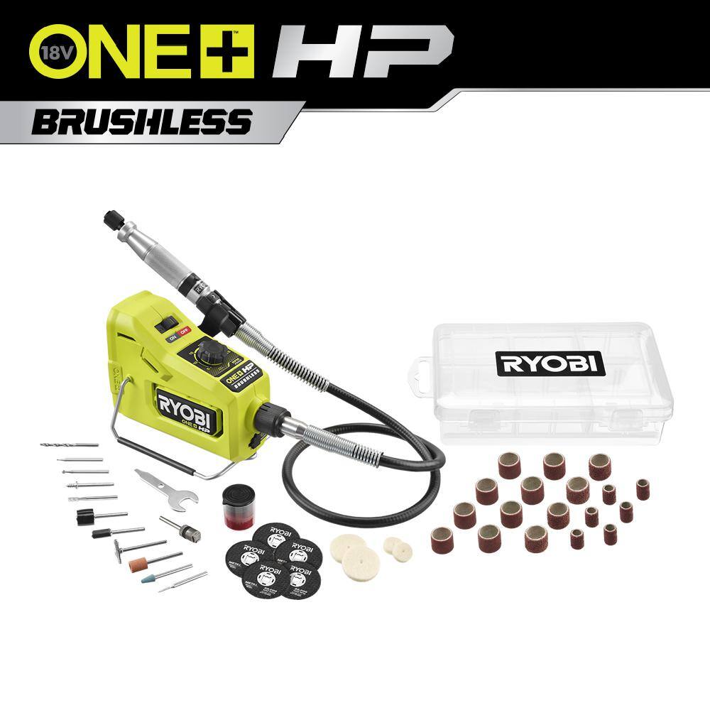 RYOBI PBLRT01B ONE+ HP 18V Brushless Cordless Rotary Tool (Tool Only)