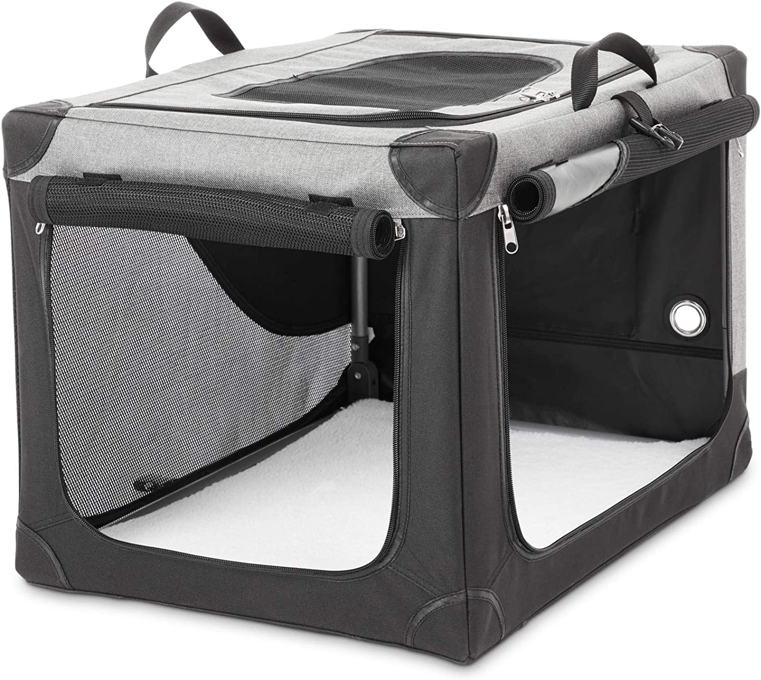 You & Me Stow & Go Portable Canvas Dog Crate. 36″