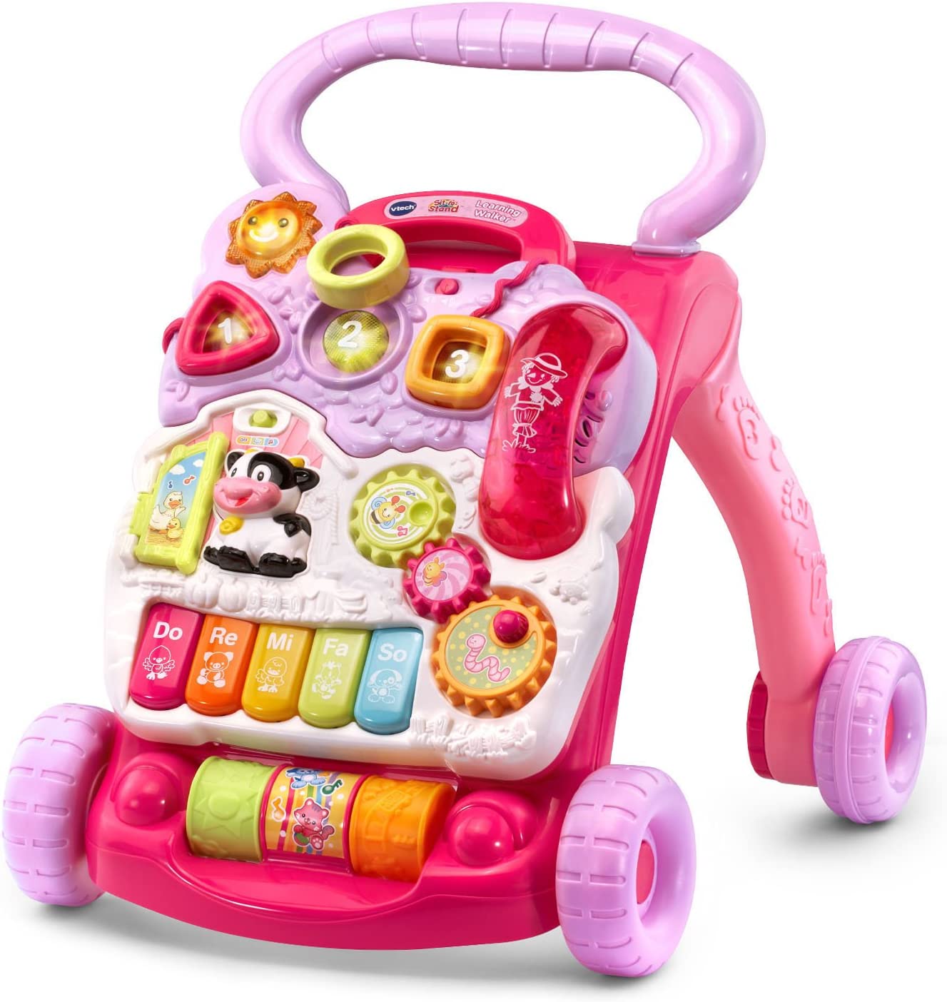 VTech Sit-to-Stand Learning Walker (Frustration Free Packaging). Pink