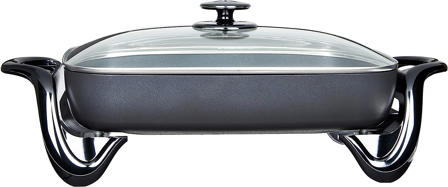 Presto 06852 16-Inch Electric Skillet with Glass Cover
