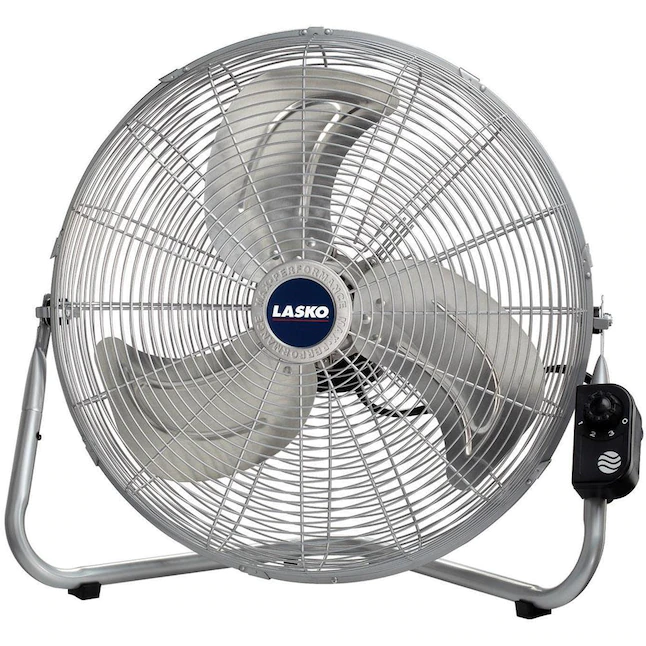 Lasko 2265QM 22-in 3-Speed Indoor Silver Stand Fan