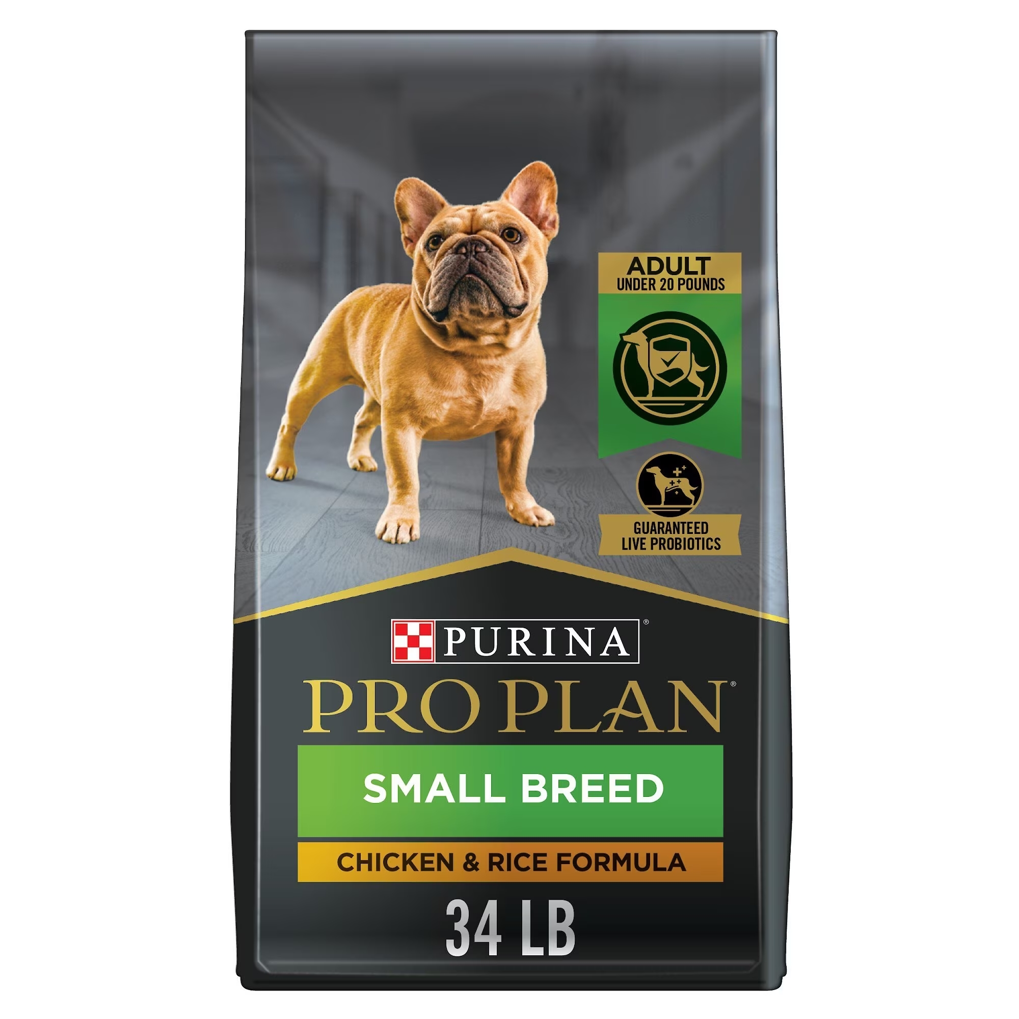 Purina Pro Plan Shredded Blend Adult Small Breed Chicken & Rice Formula Dry Dog Food (34lb)