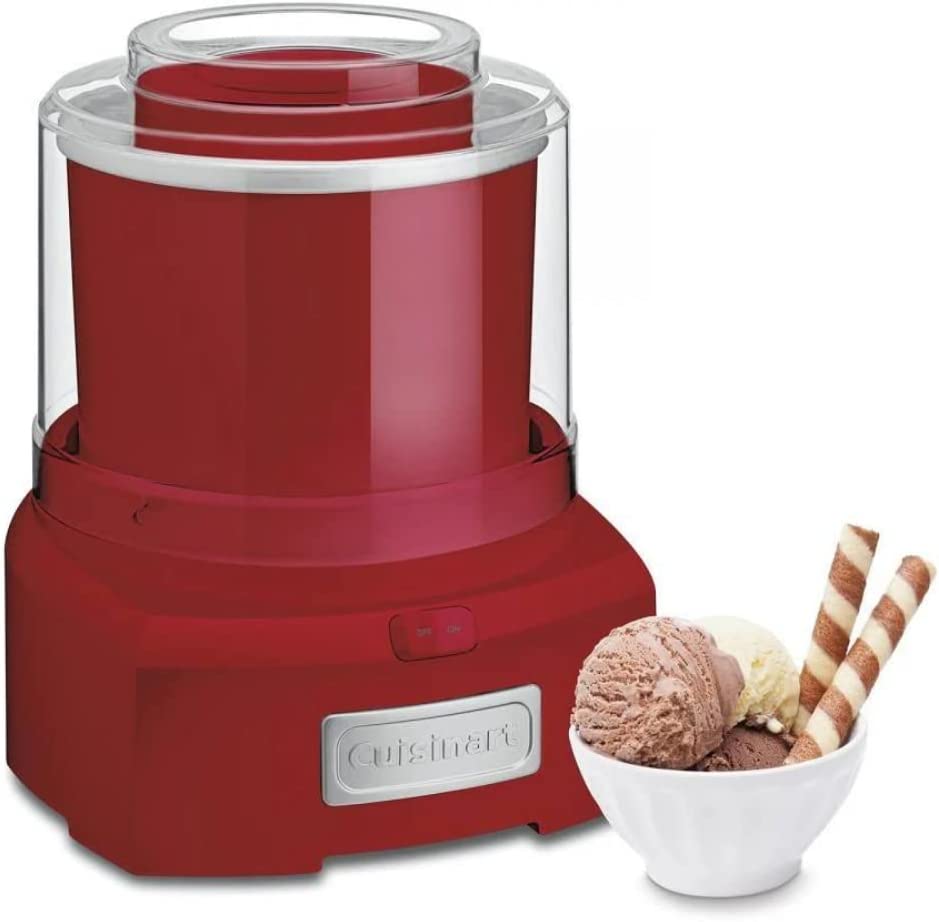 Cuisinart ICE-21RP1 Automatic Frozen Yogurt. Sorbet and Ice Cream Maker – Red