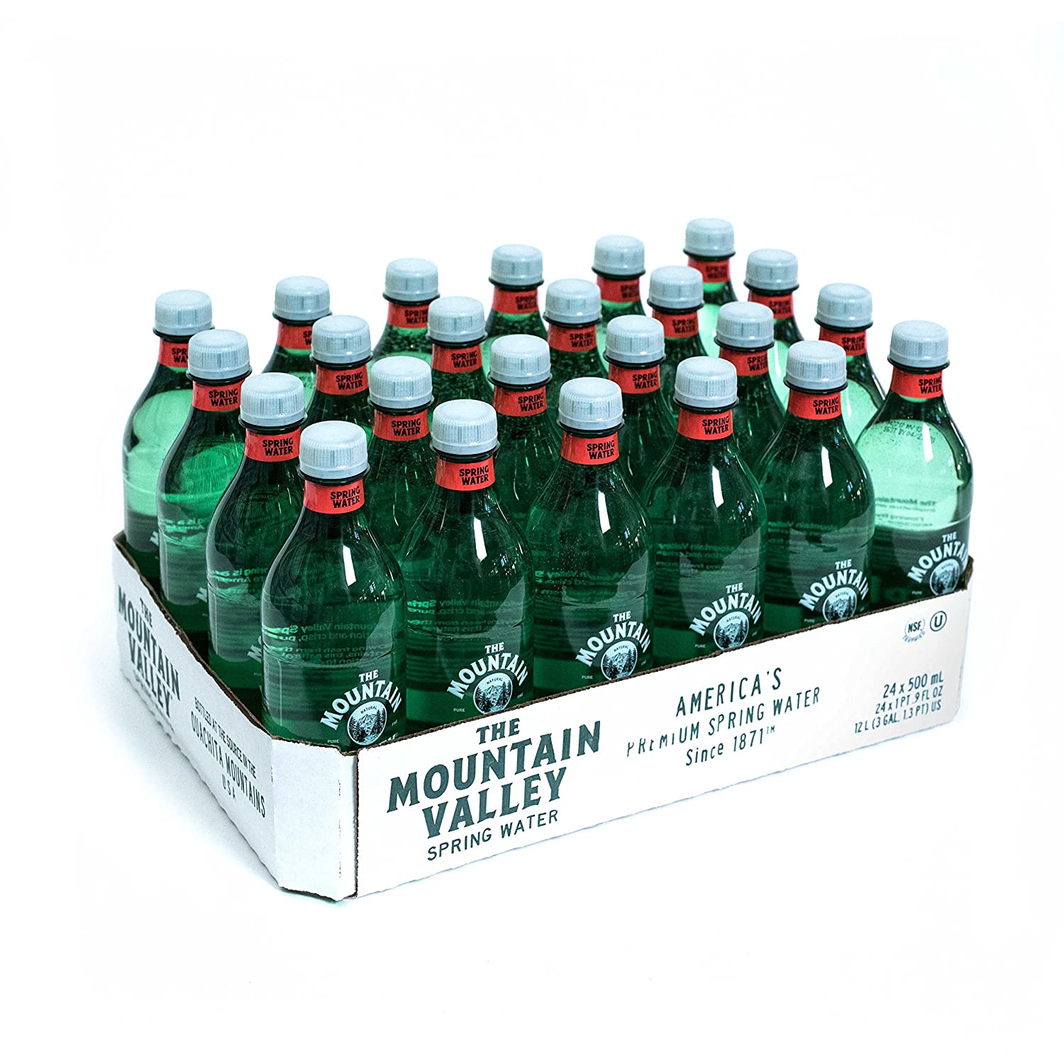 Mountain Valley Spring Water 500 ML Spring Water in Plastic