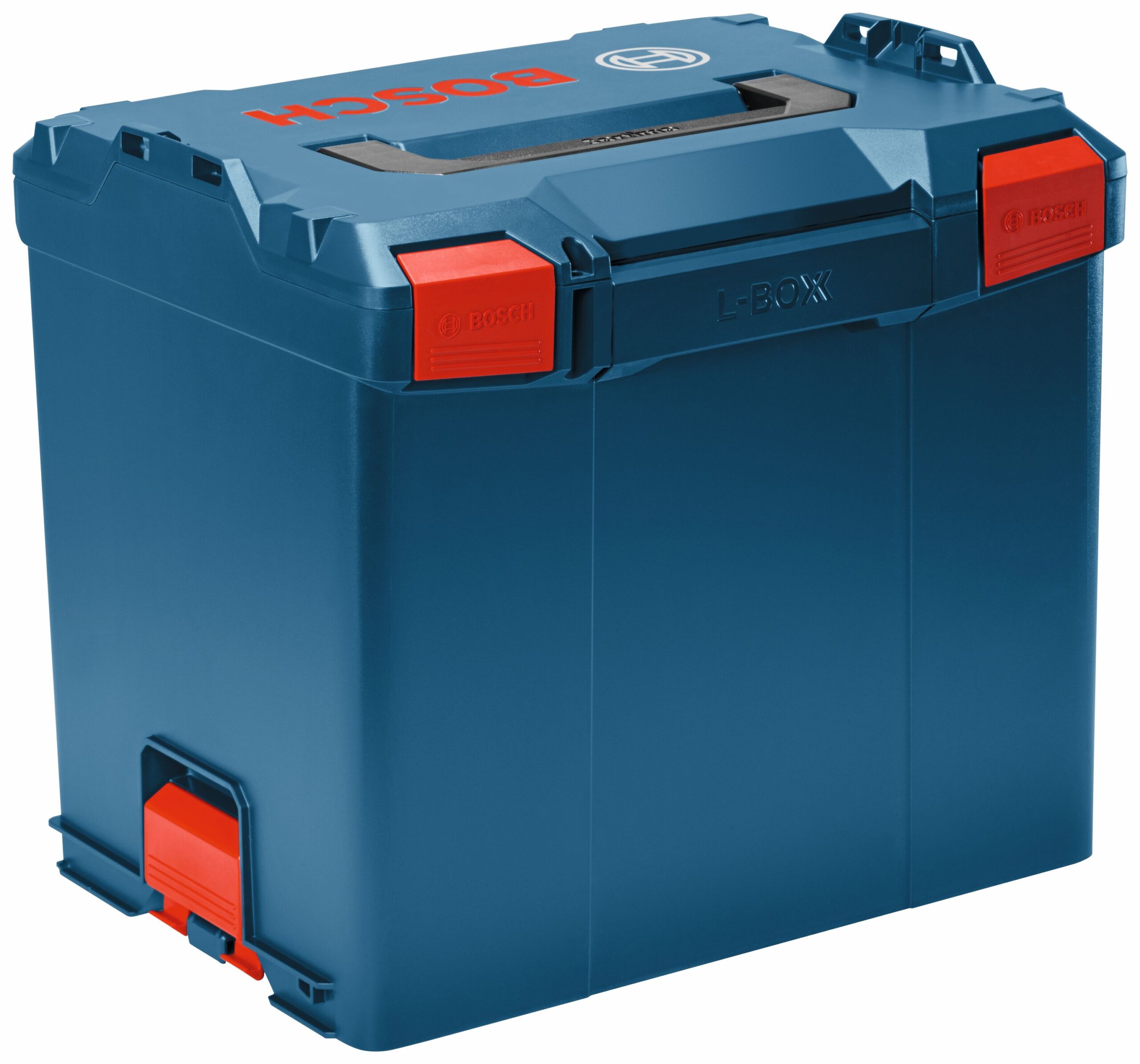 Bosch L-Boxx-4 14-in Blue Plastic Lockable Tool Box