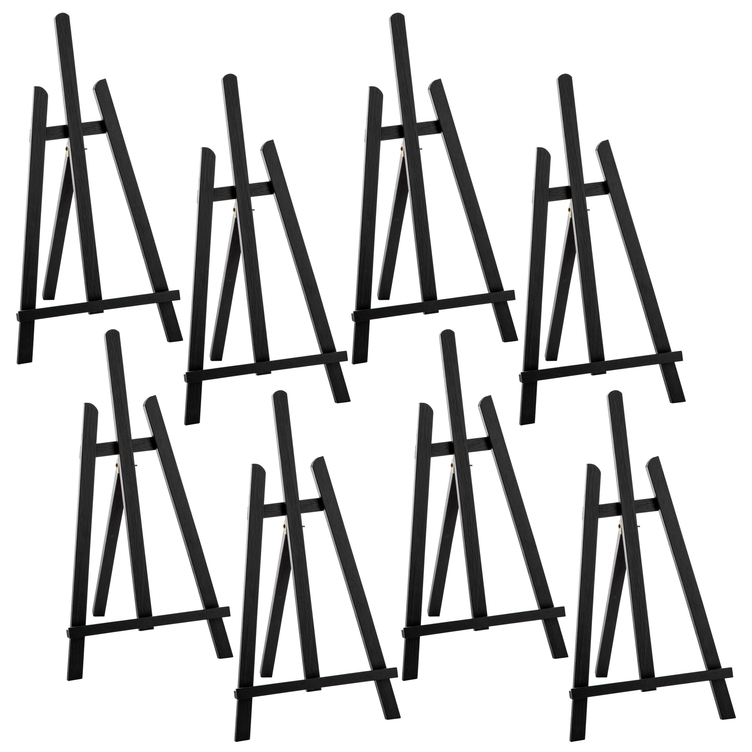 Artist-s Loft Bulk 8 Pack: Black Display Tabletop Easel