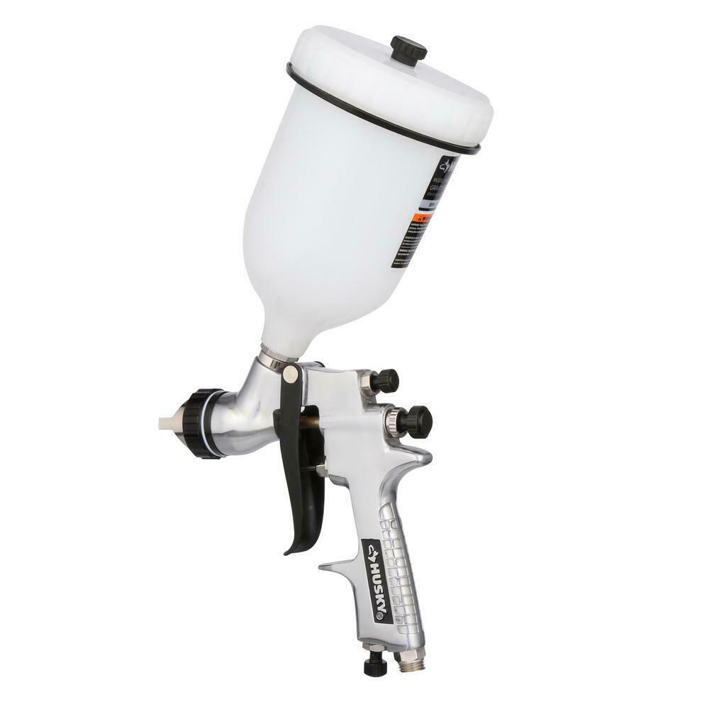 Husky HDK00600SG HVLP and Standard Gravity Feed Spray Gun Kit