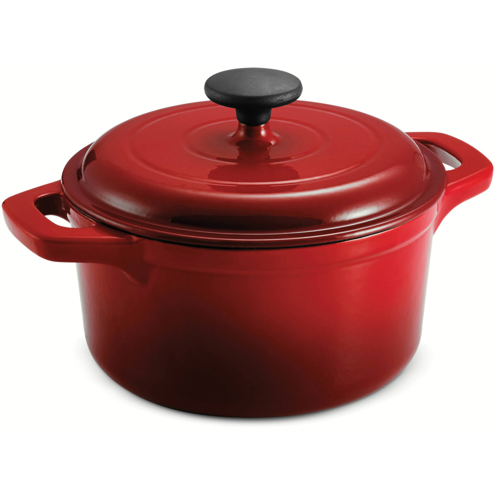 Tramontina 3.5-Quart Emeled Cast-Iron Round Dutch Oven