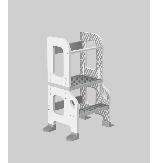 CORE PACIFIC Kitchen Buddy 2-in-1 Stool for Ages 1-3 safe up to 100 lbs.