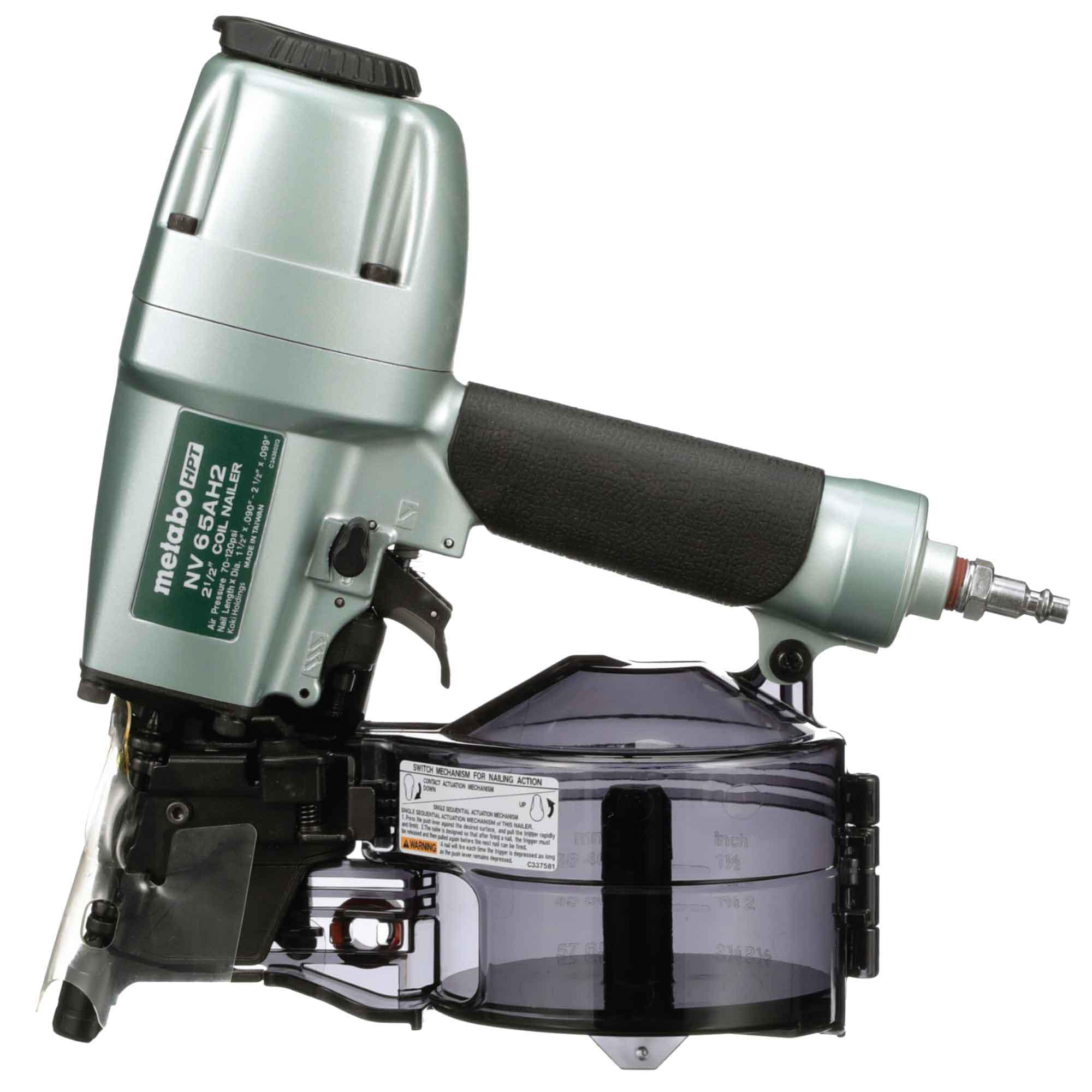 Metabo HPT 2.5-in 15-Degree Pneumatic Siding Nailer