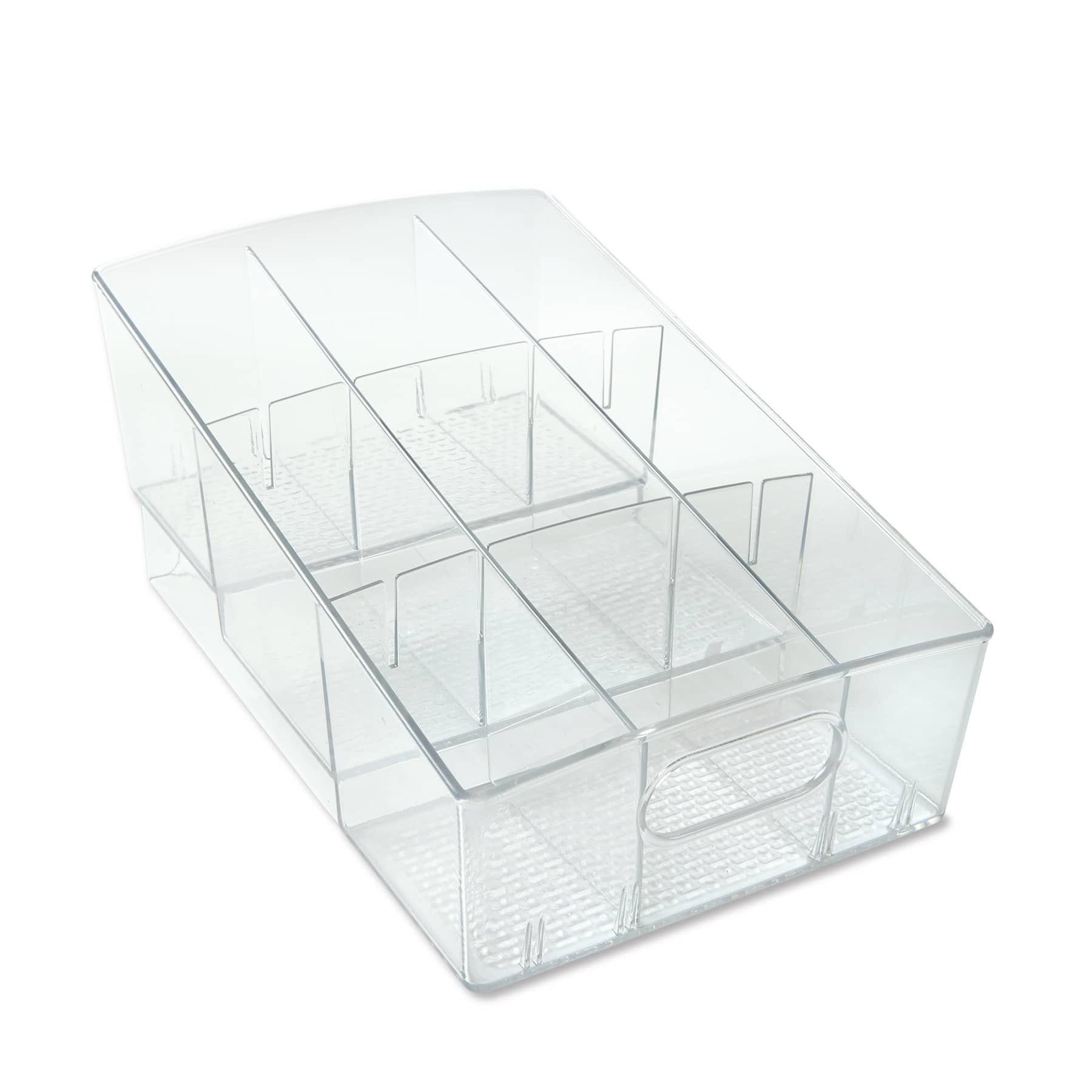 8 Pack: 3-Tier Adjustable Bin by Simply Tidy