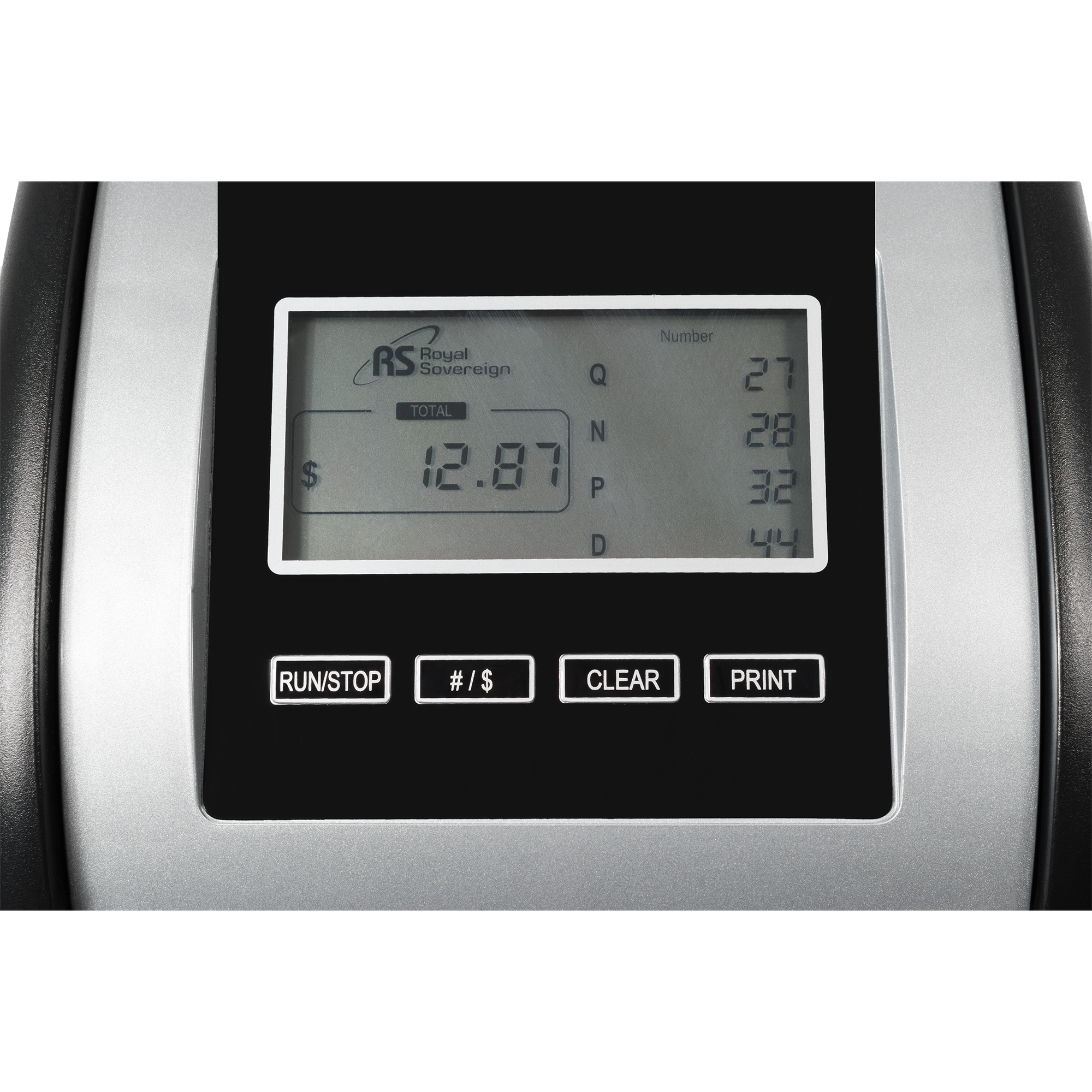 Royal Sovereign 4 Row Electric Coin Counter with Digital Counting Display (FS-44N)