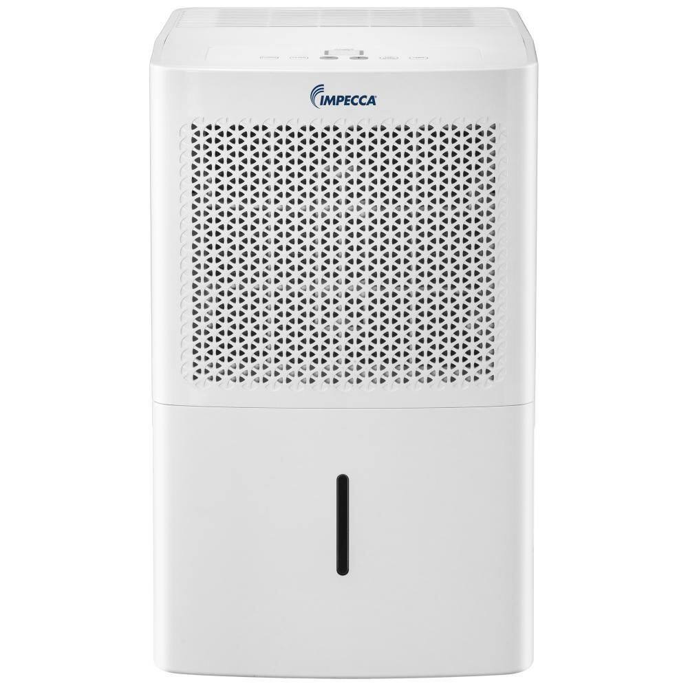 Impecca M-IDM20SB23-974 20-Pint Dehumidifier w/Digital LED Display for Bedroom. Basement. or Garage. Energy Star