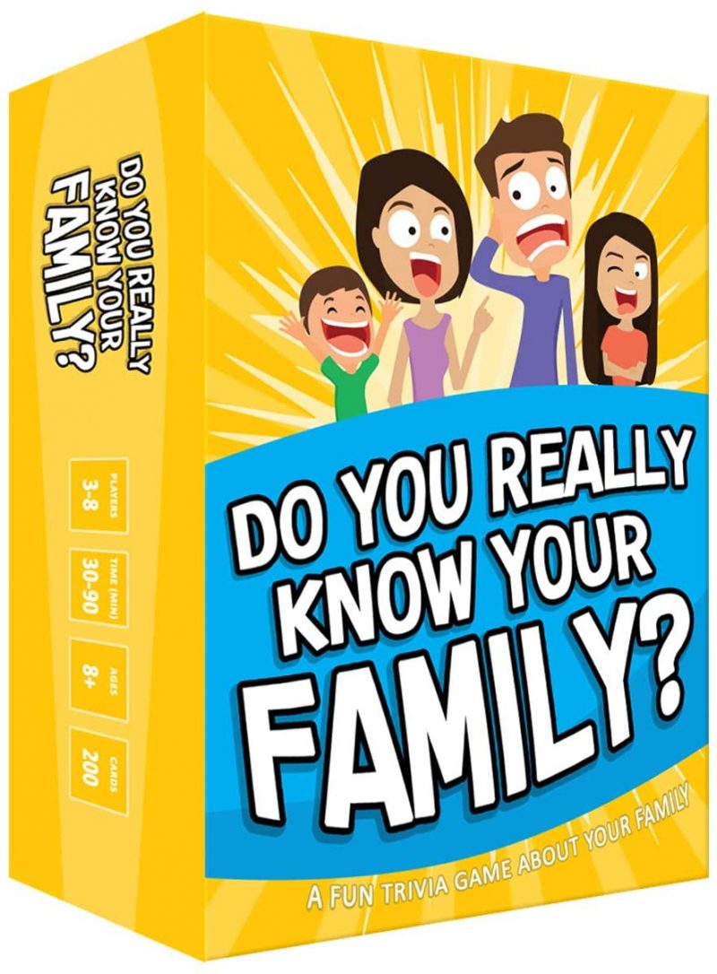 Do You Really Know Your Family? A Fun Family Game Filled