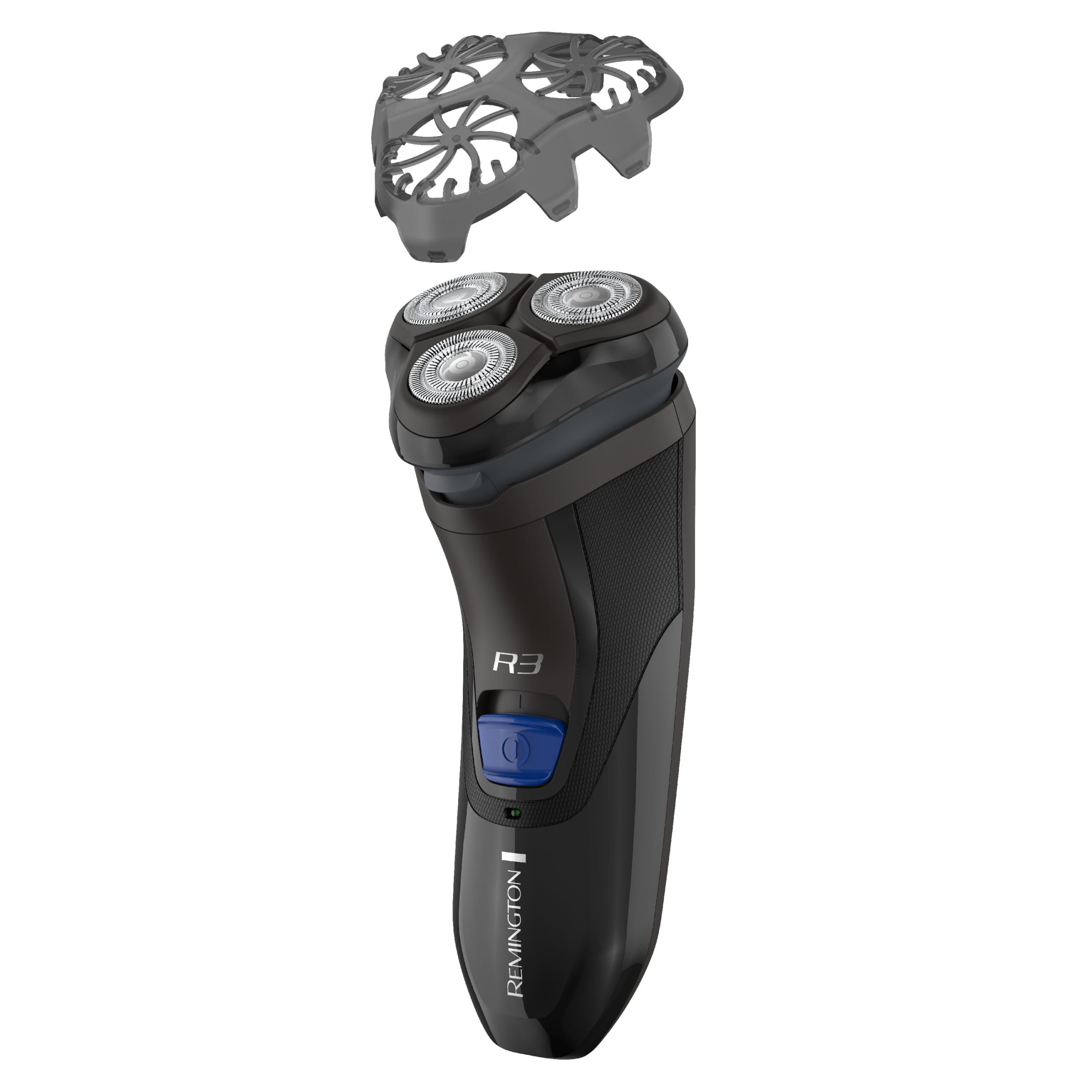 Remington R3000 Series Rotary Shaver. Men-s Razor. Black/Blue. Pr1335C