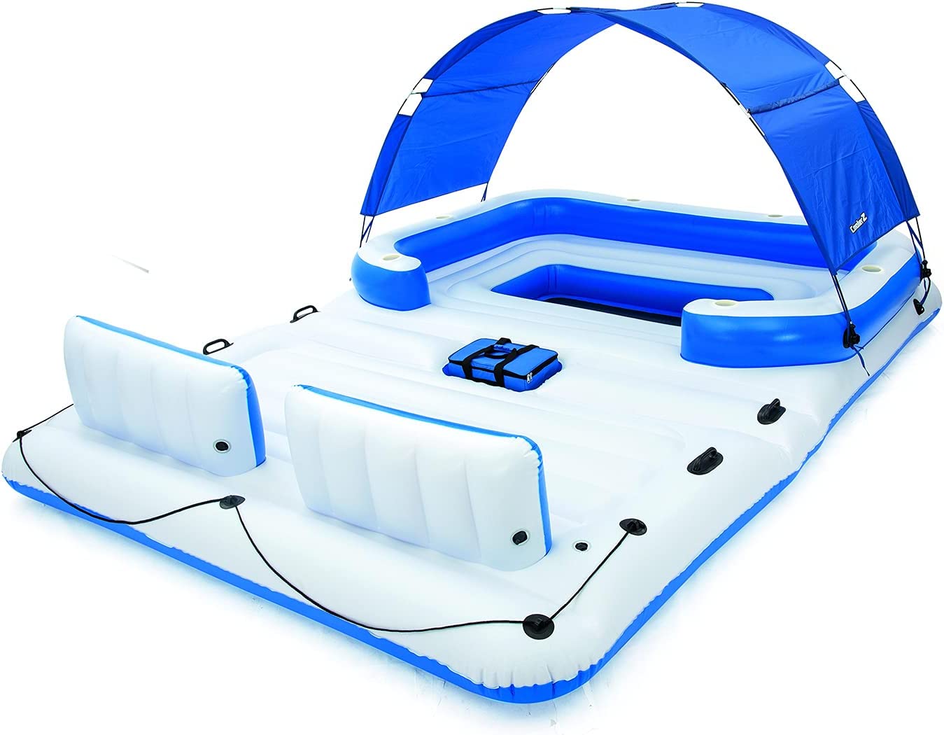 Bestway Hydro Force Tropical Breeze Raft. Blue/White