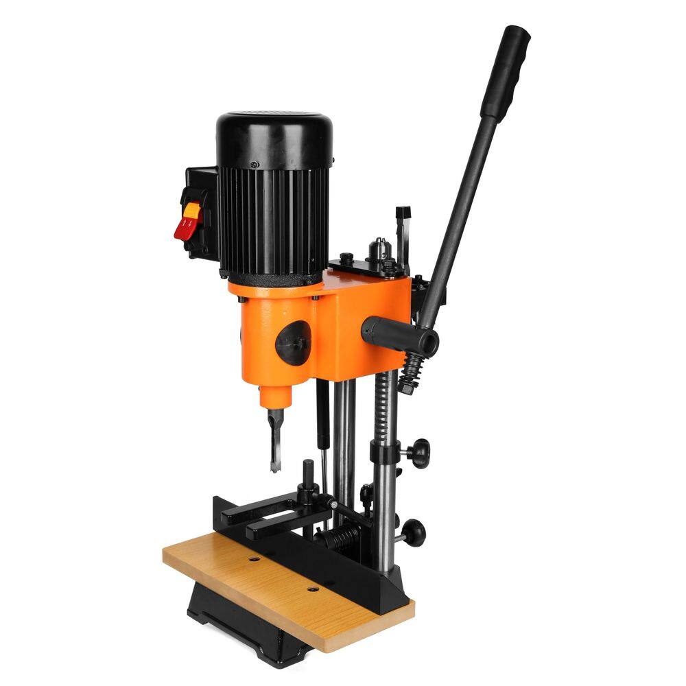 WEN 43013 5 Amp Cast Iron Bench Mortiser with Chisel Bit Set