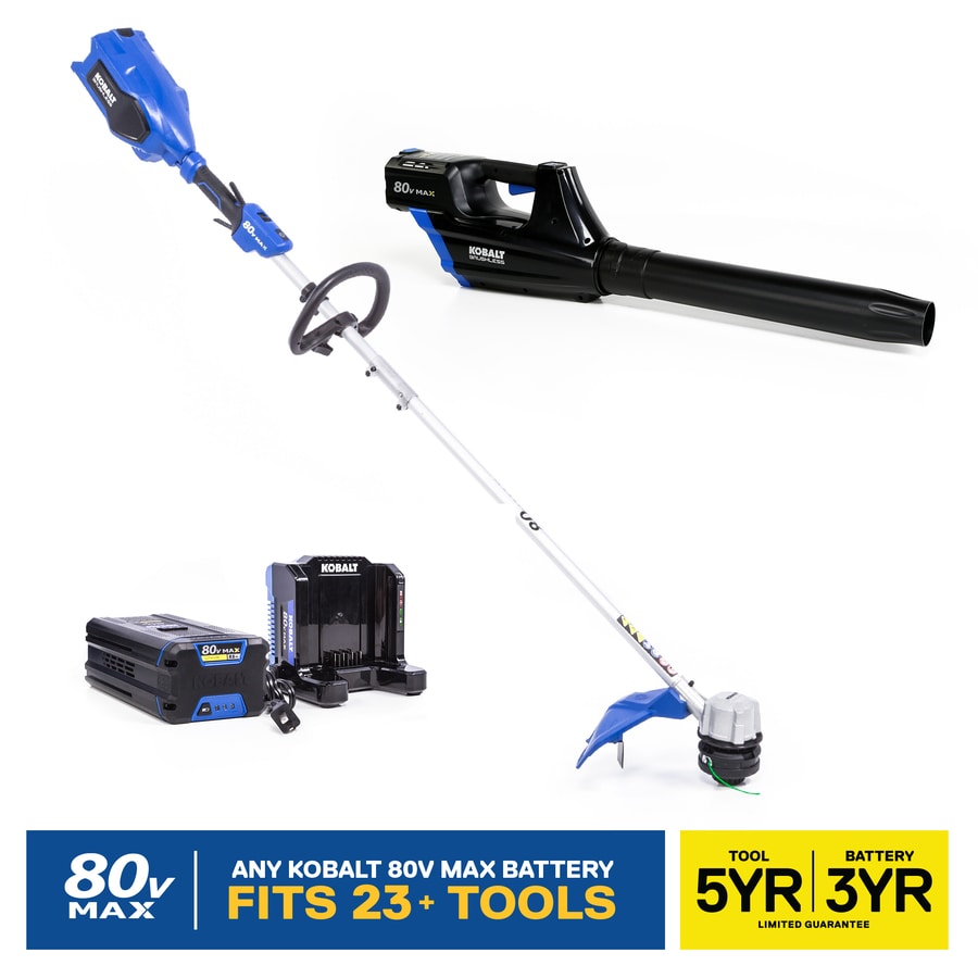 Kobalt 2-Piece 80-Volt Cordless Power Equipment Combo Kit