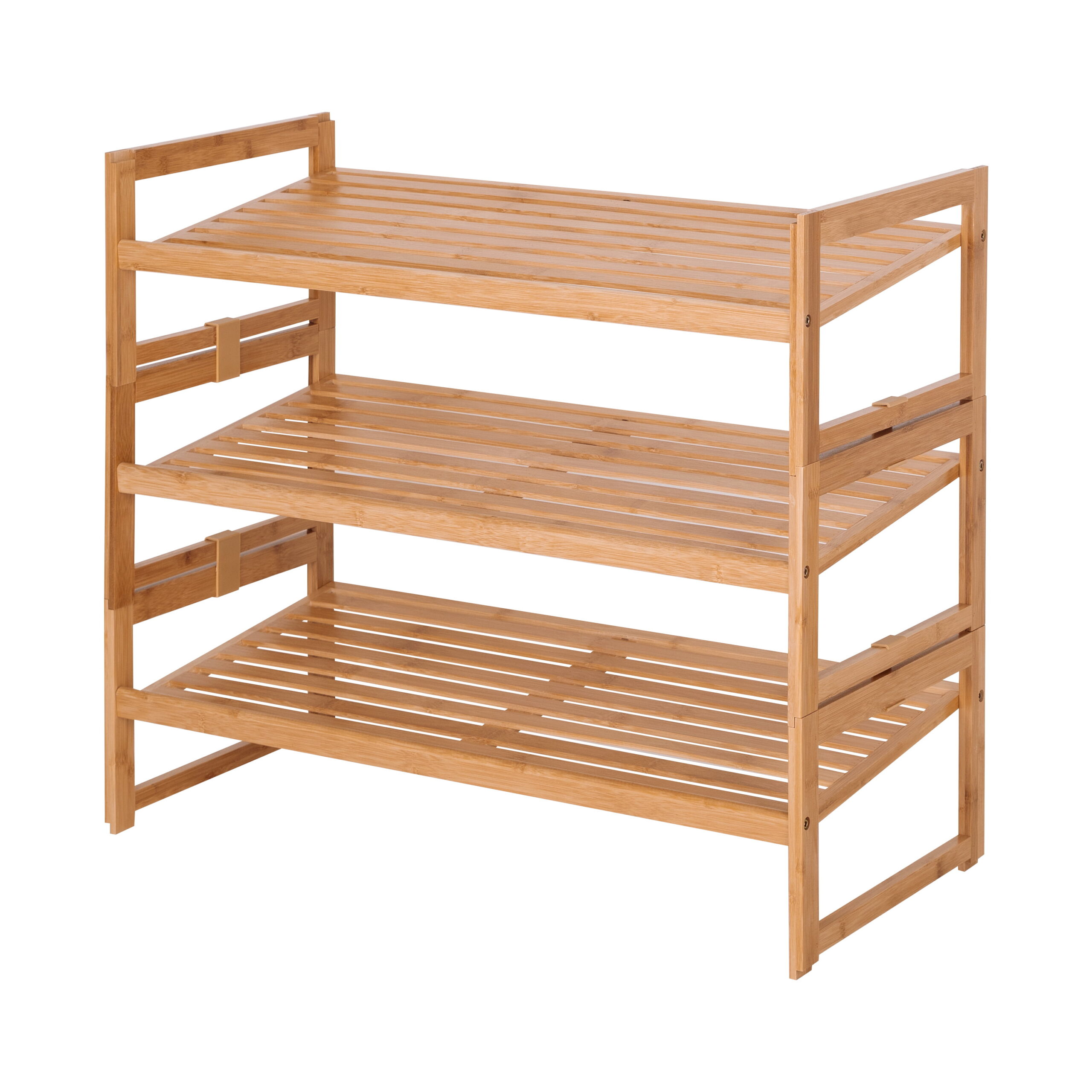 Better Homes & Gardens Bamboo 3 Tier Shoe Rack