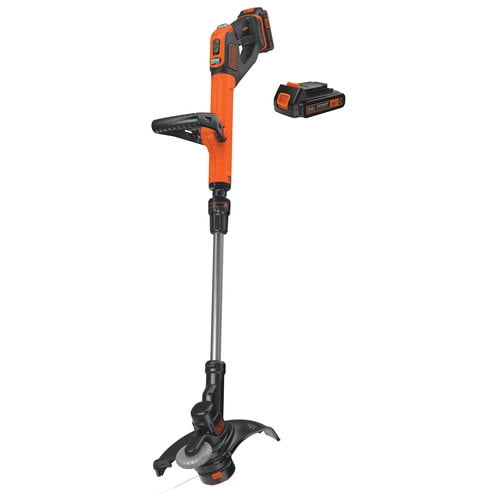 BLACK+DECKER LSTE525 20V MAX Lithium-Ion 2 Battery Cordless String Trimmer / Edger