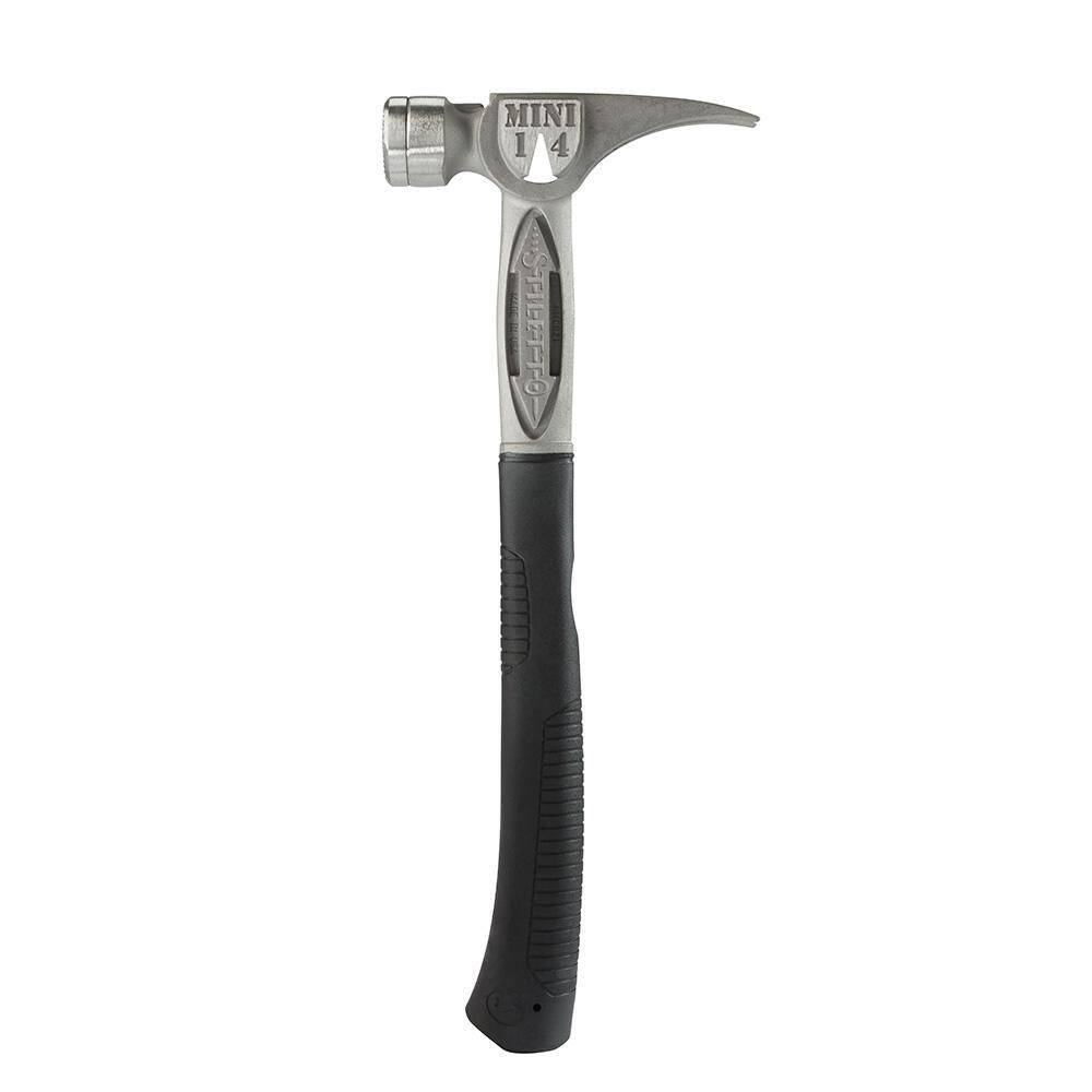 Stiletto TBM14RMC 14 oz. TiBone Milled Face Hammer with 15.25 in. Curved Handle
