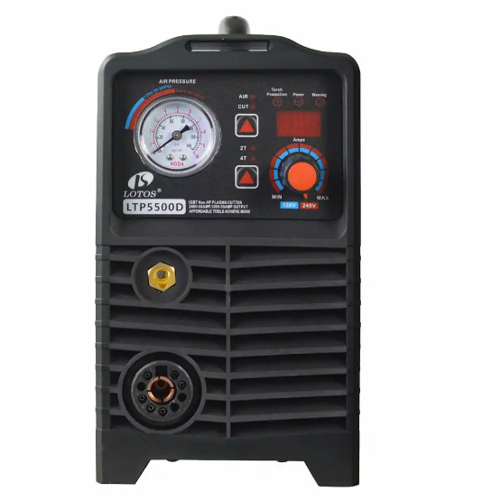 Lotos 55 Amp 220-Volt and 110-Volt Plasma Cutter for Metal with Pilot Arc