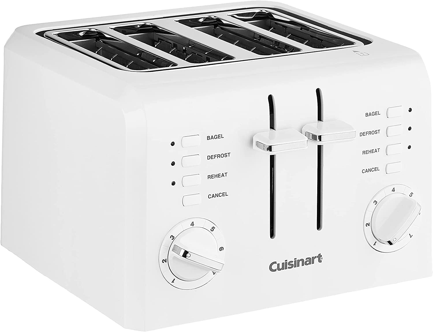 Cuisinart CPT-142P1 4-Slice Compact Plastic Toaster. White