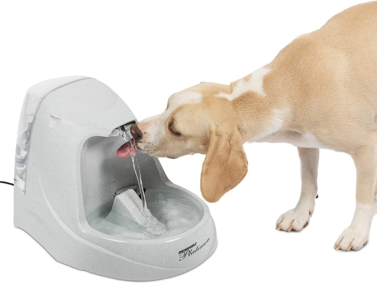 PetSafe Drinkwell Platinum Plastic Dog & Cat Fountain. 168-oz