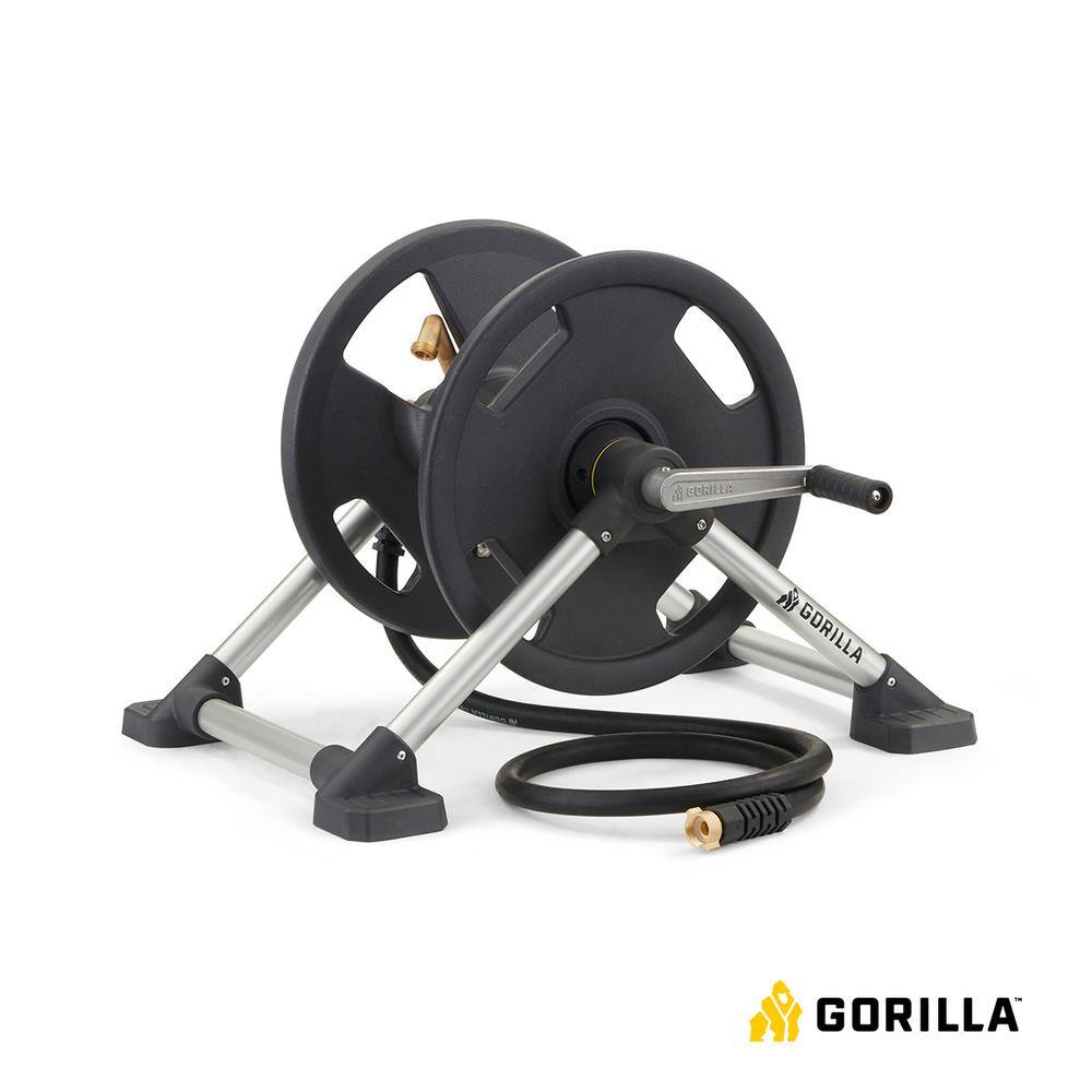 Gorilla GRS-150 150 ft. Aluminum Zero Rust Hose Reel