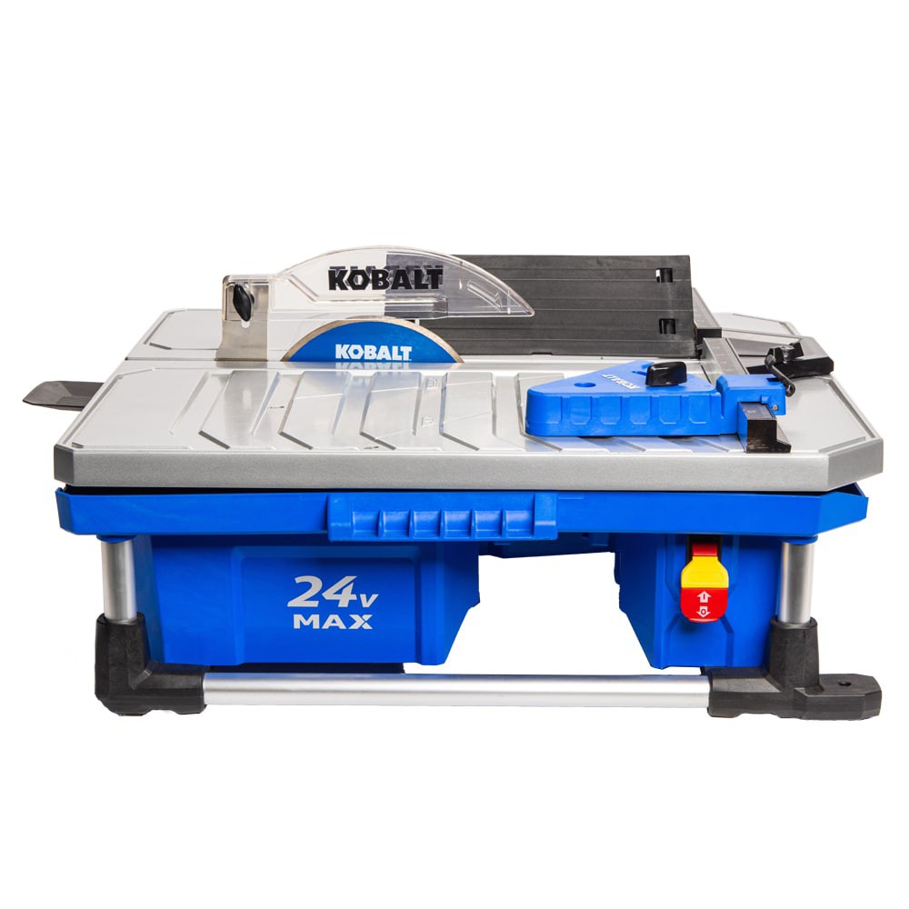 Kobalt 7-in Wet Tabletop Sliding Table Cordless Tile Saw