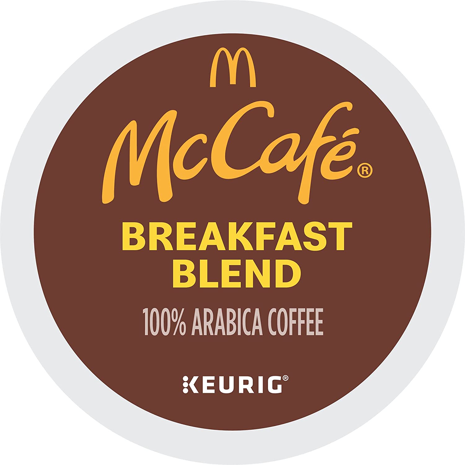 McCafé Breakfast Blend. Keurig Single Serve K-Cup Pods. Light Roast Coffee Pods. 96 Count