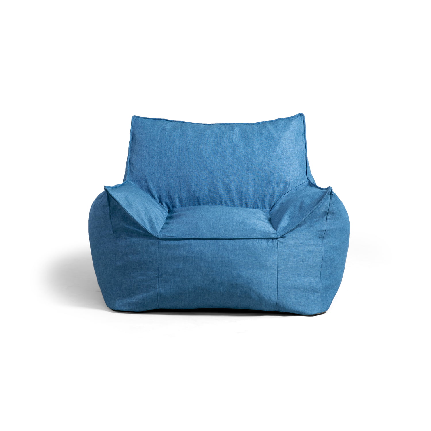 Big Joe Imperial Lounger Bean Bag Chair. Union 4ft. Pacific Blue