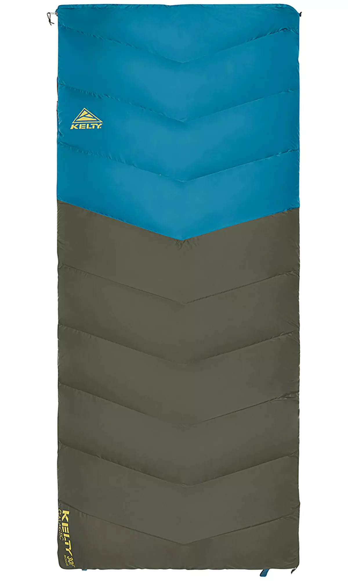 Kelty Galactic 30 Sleeping Bag. Peat/Deep Teal