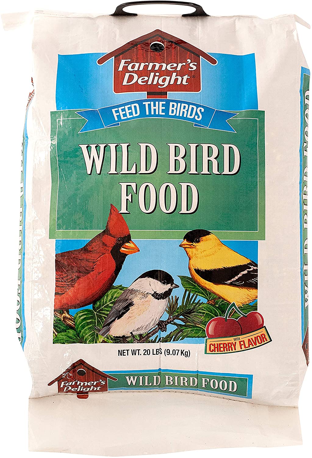 Wagner-s 53003 Farmer-s Delight Wild Bird Food with Cherry Flavor. 20-Pound Bag