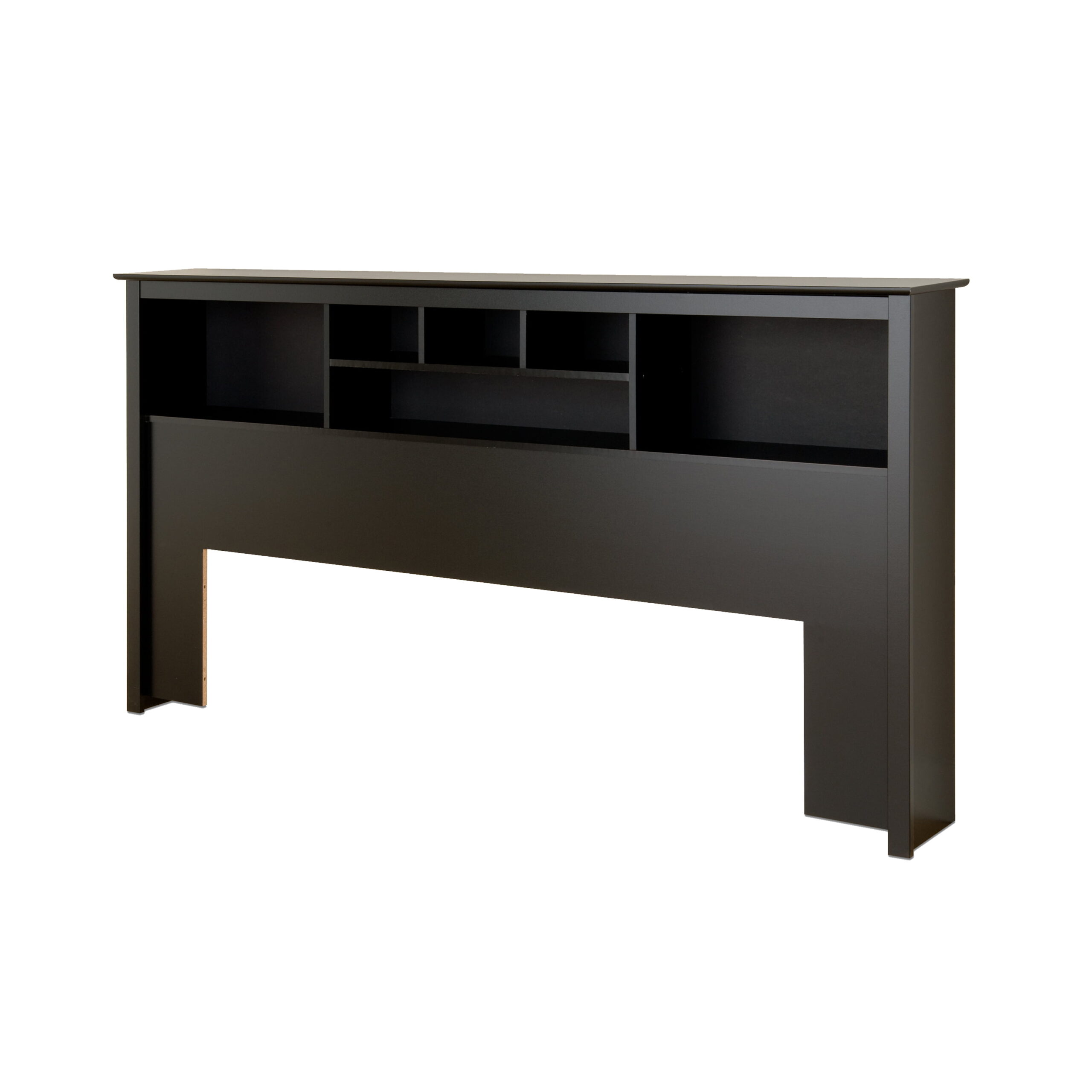 Prepac Sonoma King Bookcase Headboard. Black