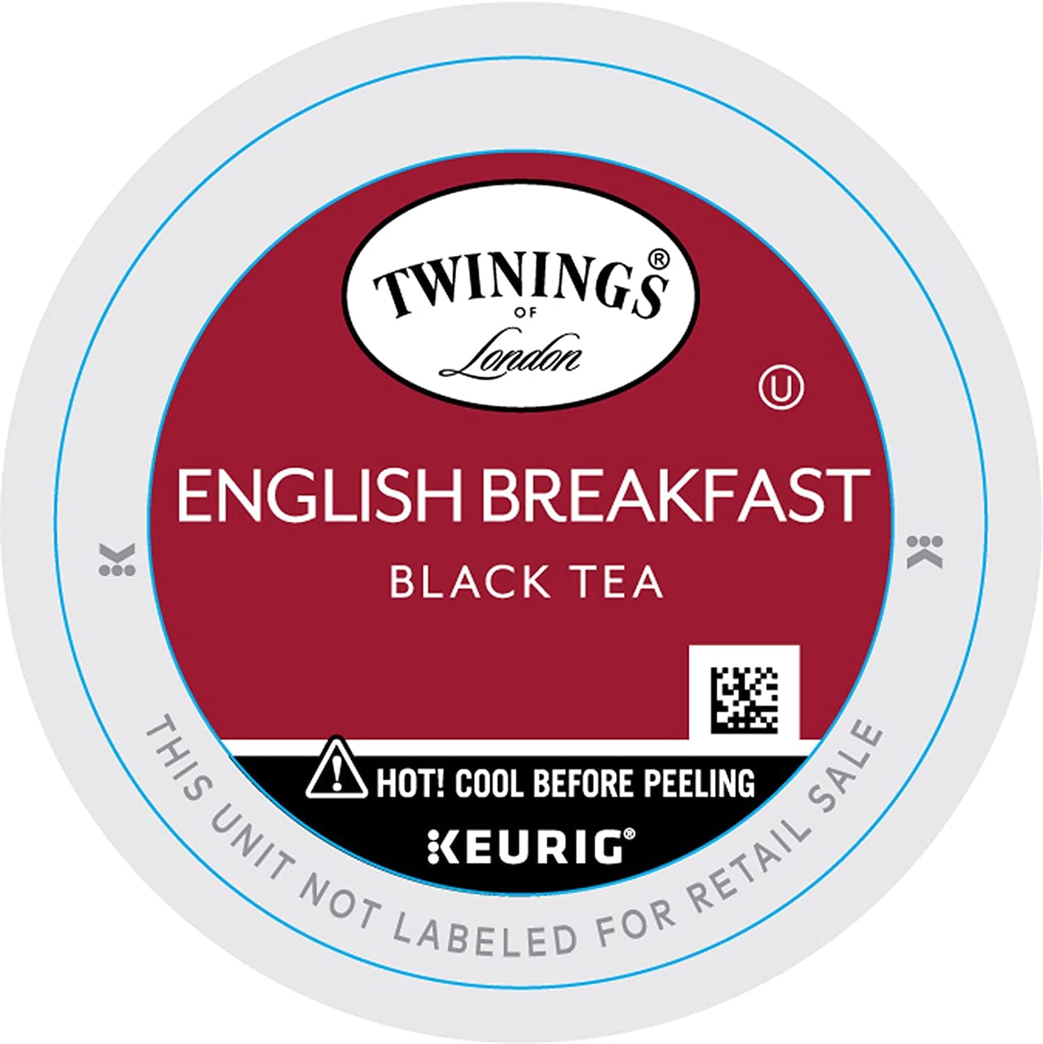 Twinings English Breakfast Tea K-Cup Pods for Keurig. Caffeinated. Smooth. Flavourful. Robust Black Tea. 56 Count (Pack of 1)