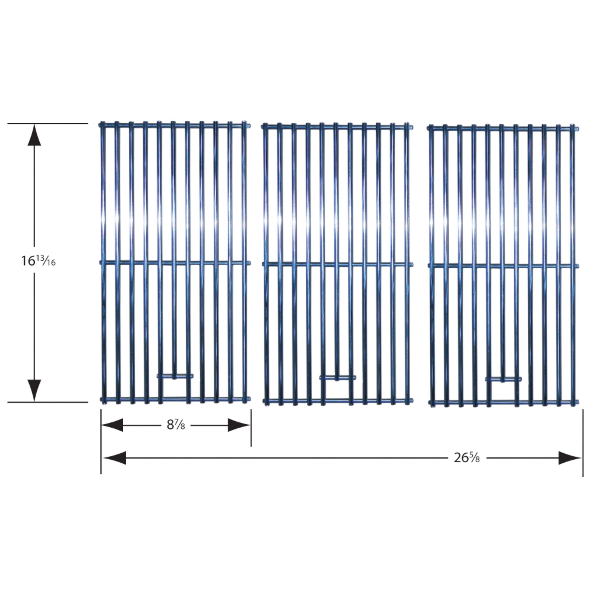 Stainless Steel Wire Cooking Grid Replacement for Gas Grill Models Black and De