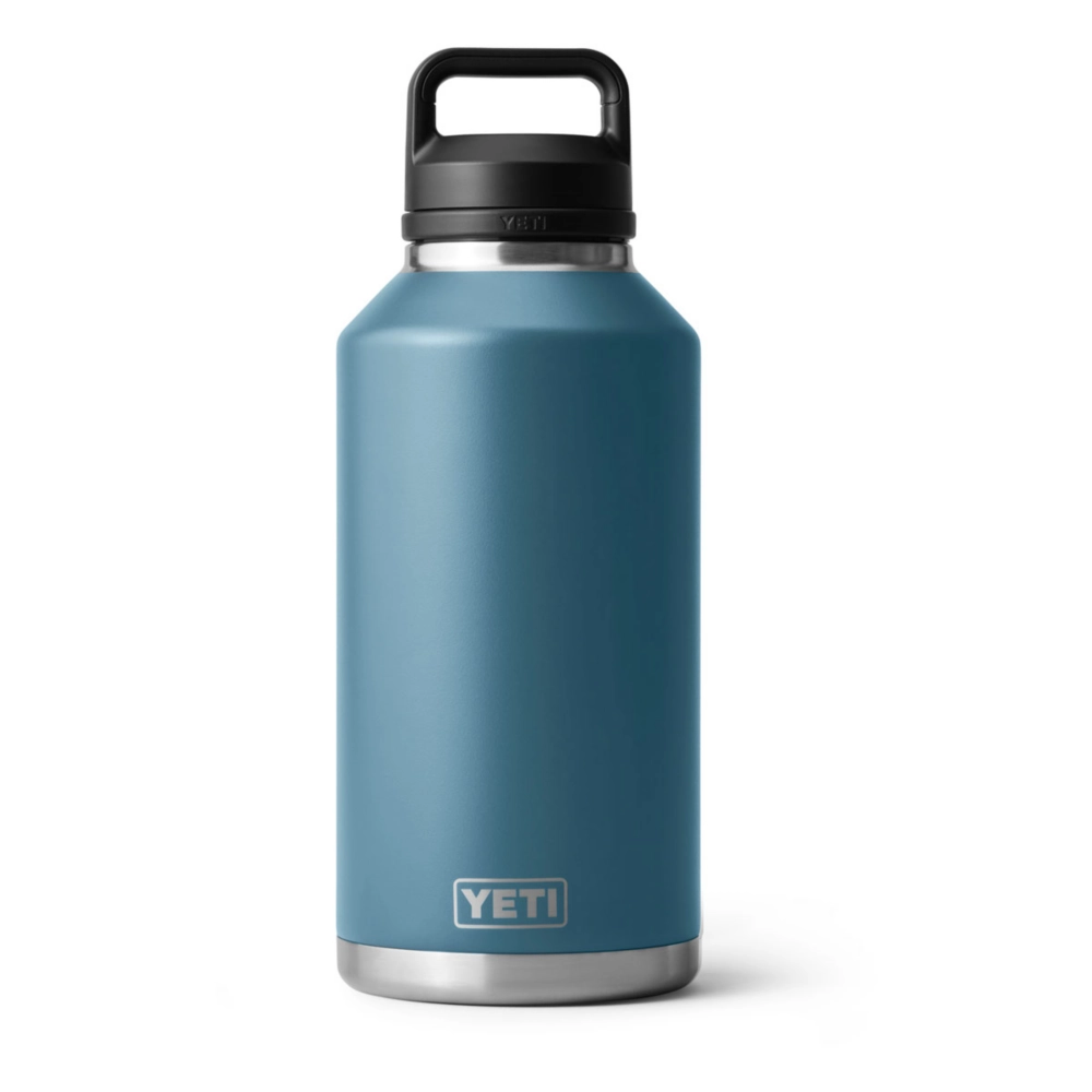 YETI Rambler 64 oz Bottle. Vacuum Insulated. Stainless Steel with Chug Cap. Nordic Blue