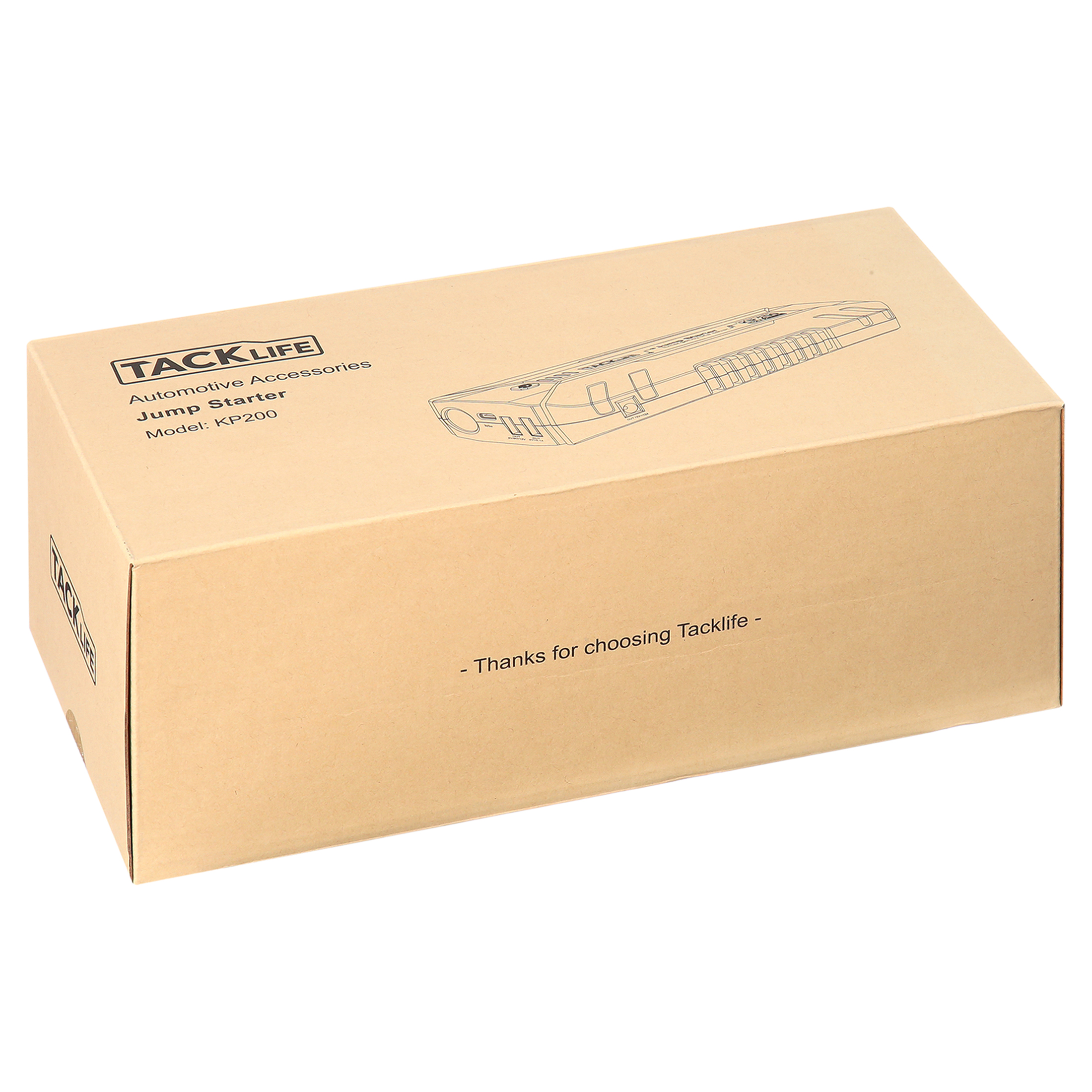 TACKLIFE KP200 Jump Starter Black