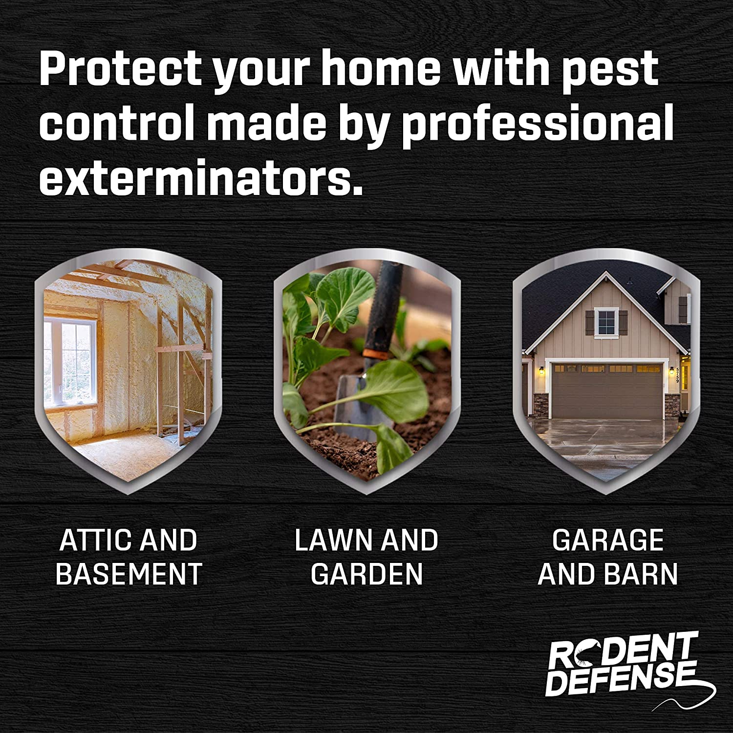 Exterminators Choice Rodent Defense Spray - 32 Ounce  Natural