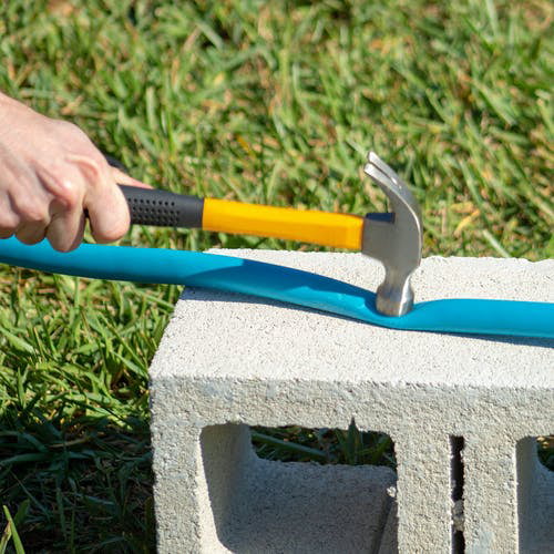 Aqua Joe HybridFLEX Kink-Free Hose. 50-Foot. 5/8-inch Diameter