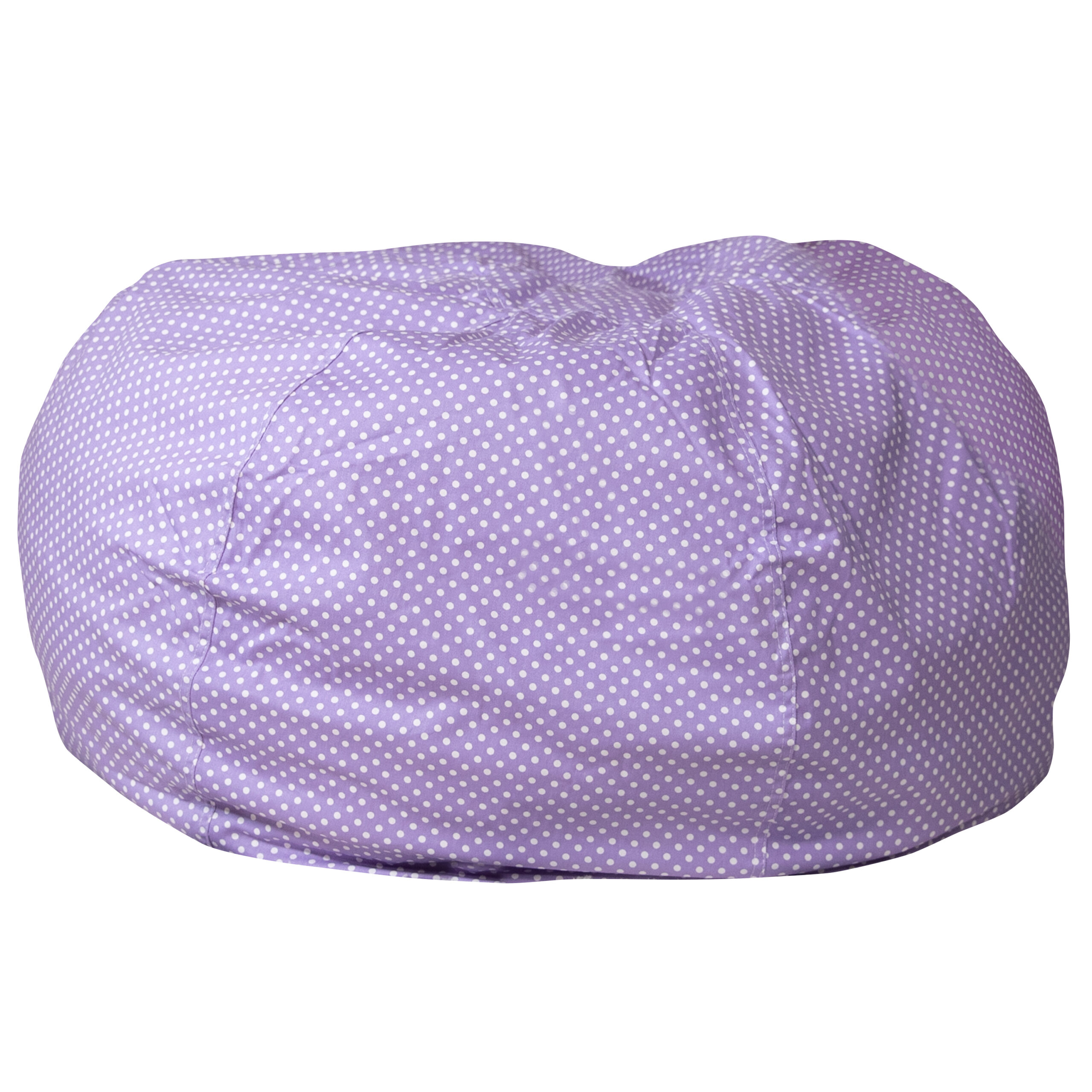 Flash Furniture Bean Bag Chair. Lavender Dot