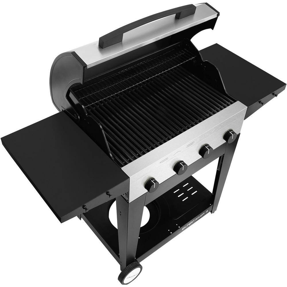 Cadac 98251-41G01-US Entertainer 4-Burner Propane Gas Grill in Stainless Steel